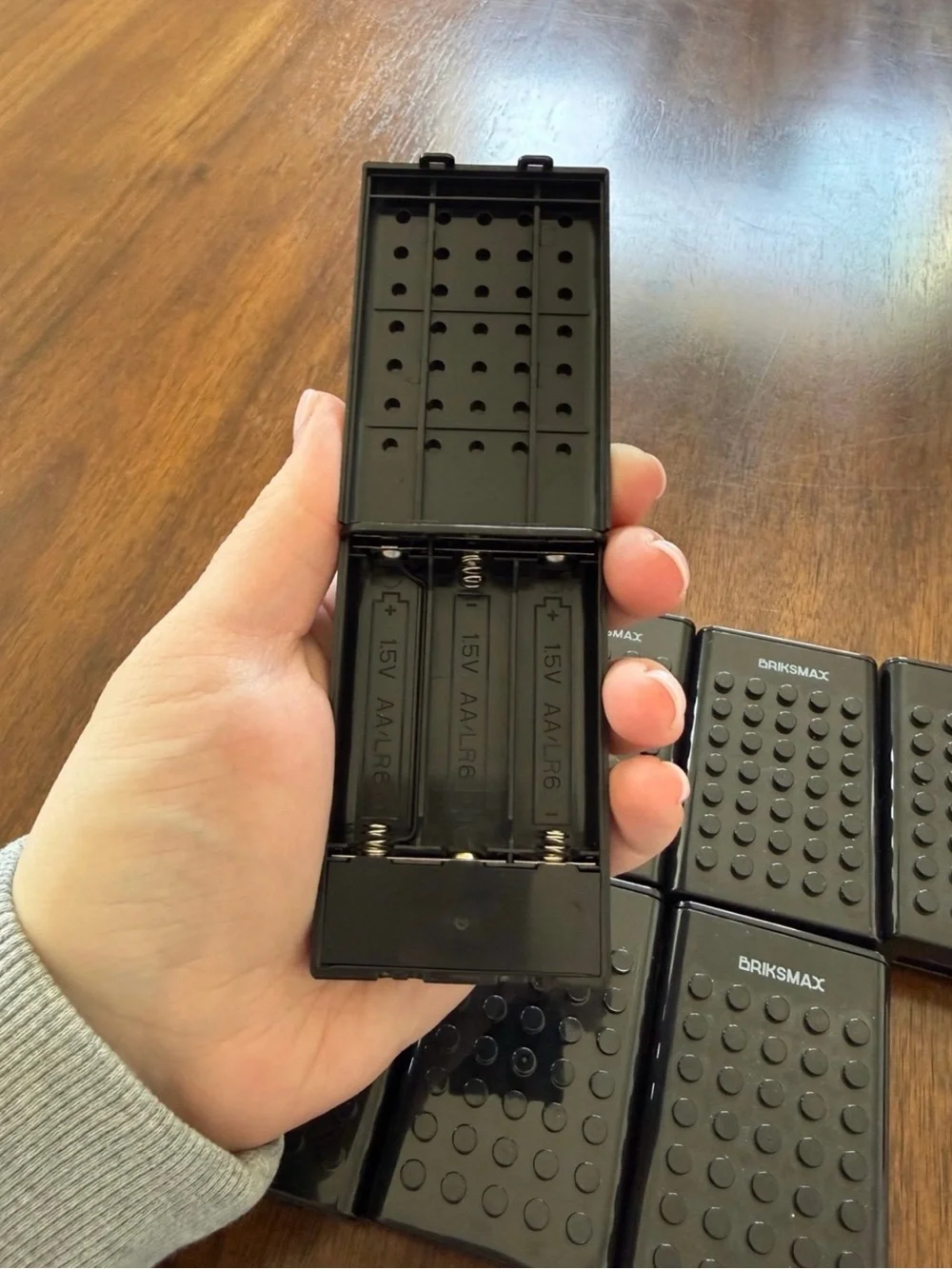 BRIKSMAX Block Type Large Battery Box for Lego Lighting Kits
